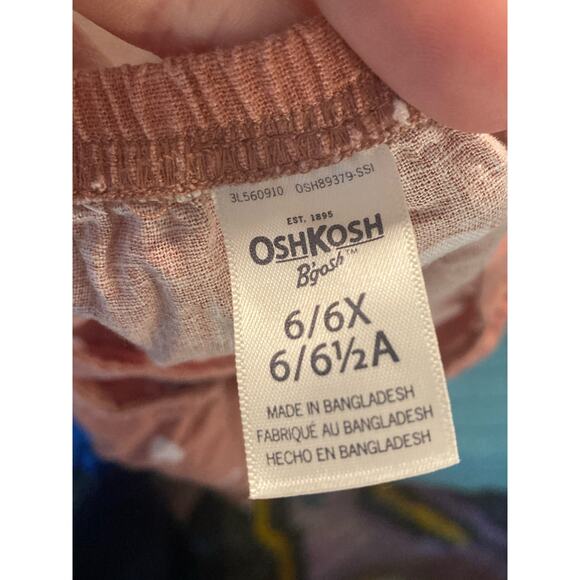 Osh Kosh B'Gosh Polka Dot Romper Jumpsuit Cotton Adorable ~ Girls 6 6X - Picture 4 of 4